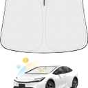 Windshield Sun Shade for Toyota Prius 2023-2024 2025 Accessories Thicken 6-Layer Front Window Sunshade Cover Sun Visor Protector Foldable Block UV Rays Keep Vehicle Cool