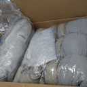 AddGrace Chair Cushions for Dining Chairs Soft Kitchen Seat Cushions 18" x 18" x 3" Non-Slip Seat Pads Grey Set of 4