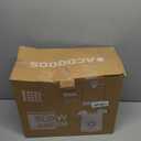 ACOQOOS Juicer Machines, 5.3" Wide Chute for Whole Fruit and Vegetable,1.8L Auto-Feed Time-Saver, Slow Masticating High Yield, Easy to Clean Cold Press Juicer with 2 Cups (Black)