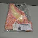 Amazon Essentials Women's Side Tab Bikini Swimsuit Bottom (X-Large, Pale Peach Micro Floral)