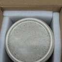 Large Storage Containers with Lids, Ceramic Coffee Container Kitchen Food Storage Jars for Spice Sugar Tea Bag, Stackable Decorative Jars for Counter, 61 fl.oz