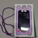 Kids Smart Phone for Girls, Christmas Birthday Gifts for Girls Age 3-10 Kids Toys Cell Phone, 2.8" Touchscreen Toddler Learning Play Toy Phone with Dual Camera, Game, Music Player, 8GB Card Purple