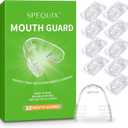 Mouth Guard for Grinding Teeth at Night, 10-Pack Night Guards for Teeth Grinding Comfortable Fit for Sleeping, Universal Size, Individually Wrapped, BPA-Free (Hook)