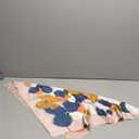 FONYVE Silk Feeling Scarf Medium Square Satin Head Scarf for Women 27.5  27.5 inches (11 Oil Paint Pink)