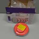 Kidde Smoke & Carbon Monoxide Detector, 10-Year Battery Powered, LED Warning Light Indicators, 4 Pack