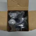 316442513 Stove Knob Black Gas Oven Range Control Assembly Compatible with Frigidaire, Kenmore, Sears Burner (4PACK)