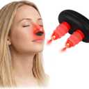 2026 Upgraded Portable Red Light Therapy for Nose, USB Rechargeable Compact Light Device with Ergonomic Design, Travel-Friendly Wellness Accessory