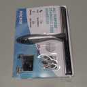 All-Purpose Stainless Steel Shower Squeegee for Shower Glass Door with 2 Adhesive Hooks, Bathroom Cleaner Tool Household Window Mirror Squeegee , Cleaning Tile Wall, Car, 10 Inch Silver