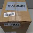 Builders Edge 140116774002 4" Hooded Dryer Vent 002, Black