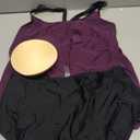 Blooming Jelly Tummy Control Tankini Swimsuits for Women Two Piece Bathing Suit Modest Cut Out Beach Swim Suit 2026 (Medium, Dark Purple)