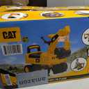 Best Ride On Cars CAT Excavator Push Car Licensed Caterpillar Ride-On Digger Toy for Kids with Rotating Bucket & Under-Seat Storage Construction Vehicle for Toddlers, Small