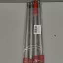 Mop Handle for Ocedar, Mop Handle for O Cedar, Spin Mop Replacement Handle for O Cedar, 4 Section 30" to 58" Mops Handles for Cedar Spin Mops & H2pro Flat Mop (Red Stainless Steel)