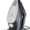 Sundu Steam Iron for Clothes with Rapid Heating Ceramic Coated Soleplate, 1700W with Precise Thermostat Dial, Self-Cleaning, Auto-Off, 15.21oz Water Tank for Home Clothes Ironing Use, Blue