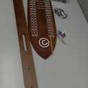 Ring Toss Game  Hook and Ring Game with Foldable Arm for Indoor and Outdoor Fun, Perfect for Game Rooms (Walnut)