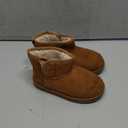 Cubufly Toddler Warm Fur Lined Boots Kids Girls Boys Winter Non Slip Snow Boots Outdoor Shoes, Size 9