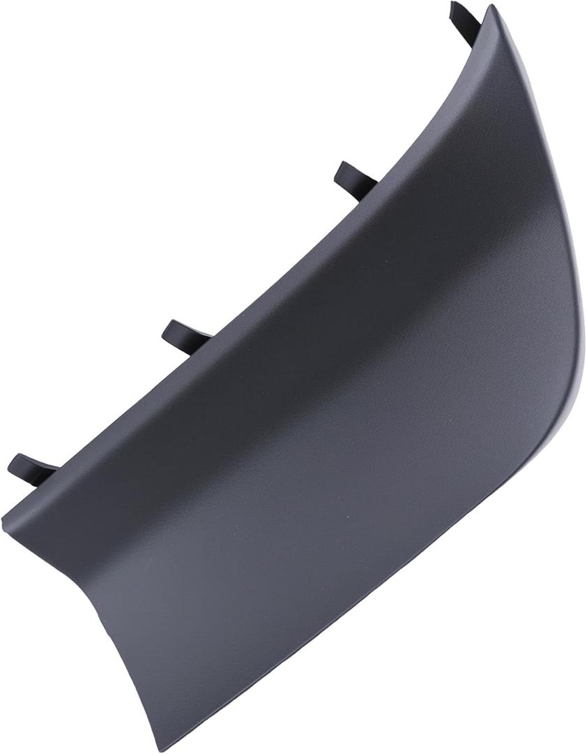 Front Bumper Fascia Spat (Left Driver Side) Compatible with Jeep Grand Cherokee L 2021-2024 Durable ABS Plastic Direct-Fit Replaces# 68421753AA 68421753AB