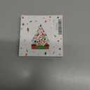 2 x Nativity Christmas Decorations, 3.5 Inch Ceramic Religious Christmas Ornament, Christmas Tree Ornaments, Christian Gifts for Kids, Religious Gifts for Women, Xmas Gifts for Mom, Merry (Birth of Jesus)