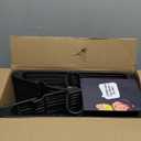 NEATERIZE Clothes Hangers Plastic 100 Pack For Adults - Plastic Hangers, The Perfect Coat Hanger and Space Saving Clothes Hangers for Closet, Percheros Ganchos para Colgar Ropa Hangars - Black Hangers