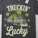 Trucking Lucky Grey Medium