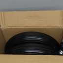 (2-Pack) Fits 4.80/4.00-8, 3.50/2.50-8, 4.00-6, 4.00-8 Wheelbarrow Wheels,14.5" Wheelbarrow Flat Free Tire, with 3/4" & 5/8" Bearing,3" Hub for Garden Cart Trolley Wagon Lawn Mower