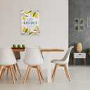 Creative Co-Op Gather in Our Kitchen Wood Wall Dcor with Lemons