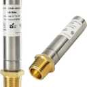 2-Pack EFIELD MH-131, 1/2-Inch MIP Thread Stainless Steel Water Hammer Arrestor For Potable Water Plumbing Application,(HAMMER006-2PCS)