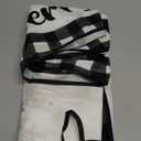 Christmas Tree Skirt 48 Inch Buffalo Plaid Xmas Tree Skirts Rustic Vintage Farmhouse Black and White Christmas Decoration Ornaments for Merry Christmas Holiday Party Indoor Outdoor