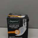 Depend Shields Incontinence Pads for Men, Light Absorbency, 58 Count
