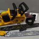 40V(20V*2) 16"+18" 2-IN-1 Brushless Chainsaw Cordless, Electric Powered Chainsaw Compatible with Dewalt Battery with Auto Oiler & Safety Lock Brake, for Tree Trimming Branch Wood Cutting(ONLY TOOL)