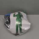 Plastic Green Army Man Costume for Kid's - Shirt, Pants, Belt, Hat, Boot Covers, 10-12
