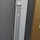 Aluminum Mini Blinds for Indoor Windows Cordless 1In No Holes 100% Privacy Protection L-Shaped Slats Room Darkening Horizontal Window Blinds for Office,Home, White, Custom Size