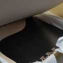 Mylle Black and Cream Shapes Mat