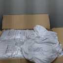 150 Pieces White Chair Covers - Versatile Stretch Polyester Spandex Dining Chair Slipcovers for Dining, Party, Wedding, Banquet, and More