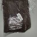 Brown Bathroom Rugs – Thick Chenille Bath Mats | Absorbent and Washable Bath Rug Non-Slip, Plush and Soft Rugs for Bathroom, Shower, Sink - 17" x 23"