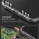 Floral Clear Pretty Phone Case for iPhone Xs/iPhone X 5.8 Inch for Women/Girls,Flower Design Transparent Slim Soft TPU Shockproof Drop Protection Silicone Cover Shell,FL-24