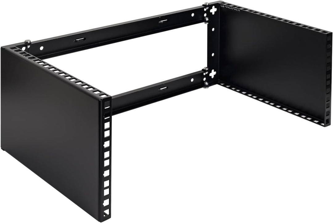 RackPath 4U Wall Mount Network Rack - Patch Panel Bracket for Server and Network Equipment 11.25 inch Deep Heavy Duty 150lbs Capacity