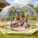 Pop Up Bubble Tent, Instant Igloo Tent Suitable for 4-6 People, Screen House for Patios, Cold
