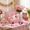 Skylety 10 Pcs Mother's Day Birthday Gifts for Mother, Best Mom Gifts Basket Box from Daughter Kids Mother-in-law New Mom Set for Mother's Day Presents Wife from Husband Women Birthday(Lovey Style)