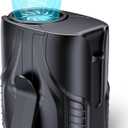 2025 Portable Personal Waist Fan &Neck Fan Up to 40H Runtime 10000mAh Rechargeable ClipOn Fan, 16000RPM Brushless Motor, 5 Speeds HandsFree Use, Personal Body Cooling for Camping/Worksites/Outdoor, Black