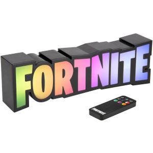 Fortnite Officially Licensed Logo Color Changing RGB Light with Remote Control, Wall or Desk Display, USB Powered, Home Decor for Gamers | Paladone