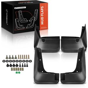 A-Premium Mud Flaps Compatible with Subaru Forester 2014 2015 2016 2017 2018 Sport Utility, No Drilling Required Mud Guards with Hardware Accessories, Set of 4 Front and Rear
