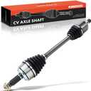A-Premium CV Axle Shaft Assembly Compatible with Honda Models- CR-V 2007-2014, Accord 2015-2017 Manual Transmission - L4 2.4L Engine- Front Left Driver Side