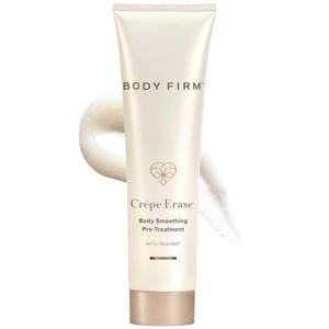 BODY FIRM Crepe Erase Advanced Smoothing Pre-Treatment, Anti-Aging Skin Care for Body & Neck, Gentle AHA BHA , 10 fl oz