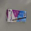 Paper Mate Flair Felt Tip Pens, Medium Point (0.7mm), Black, 12 Count - Teacher Supplies, Journaling, Note-Taking, Writing