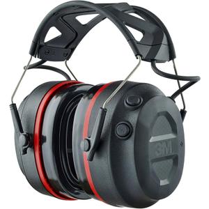 3M Pro-Protect + Gel Cushions Electronic Hearing Protector, Noise Reduction Rating (NRR) 26 dB, Bluetooth Ear Muffs, High-Fidelity Speakers & Integrated Microphone, Premium Gel Cushions (90545-SIOC)