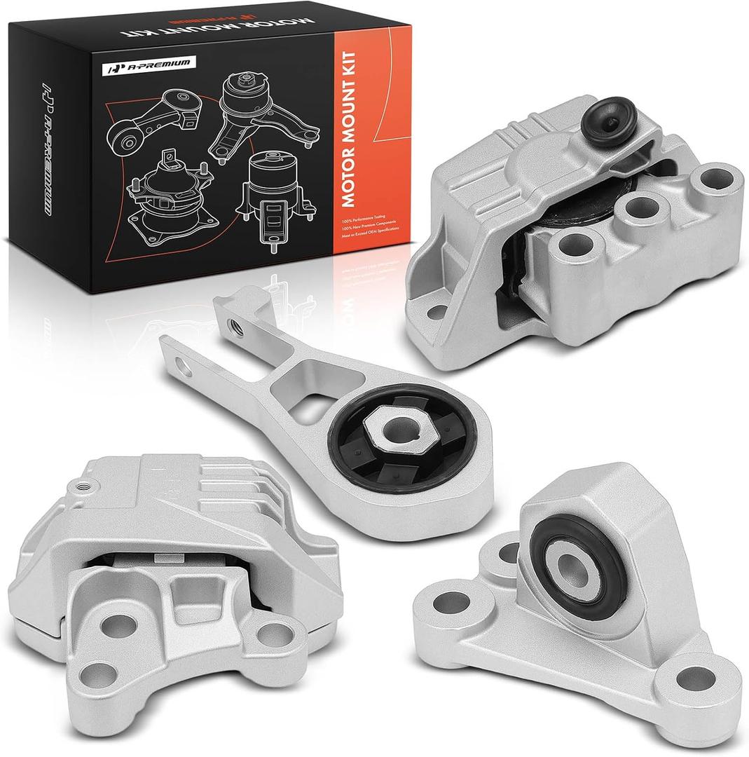 A-Premium Engine Motor and Transmission Mount Kit, with Torque Strut Mount