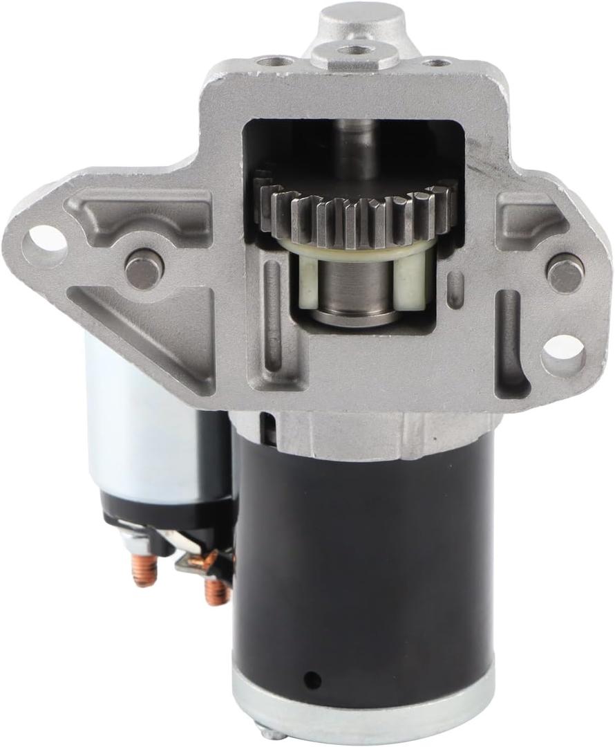 Starter Motor 12V 22 Teeth 1.6 KW Counterclockwise Compatible with 2009-2010 Mazda 6, 2007-2009/2012-2015 CX-9, 3.5L 3.7L, Replace CY0118400R00 M000T15871 19041N