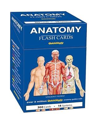 Anatomy Flash Cards: a QuickStudy Reference & Study Tool