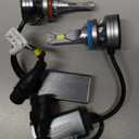 FAHREN Ultra Bright H11 Fog Bulbs,Upgraded 120W 80000LM H8/H9 Bright Lighting Bulb, 6500K Cool White IP68 Waterproof,Quick Installation, Pack of 2