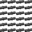 1/ 2" Poly PPSU Barb Crimp PEX Fitting, 25pcs PEX Straight Coupling Fittings, No Lead (25pcs, 1/ 2" Straight)